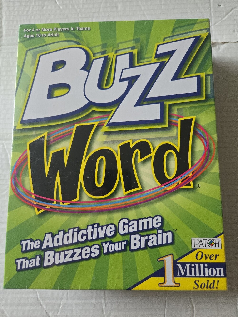 BUZZ WORD: The Addictive Game 2012 Patch Products Sealed
